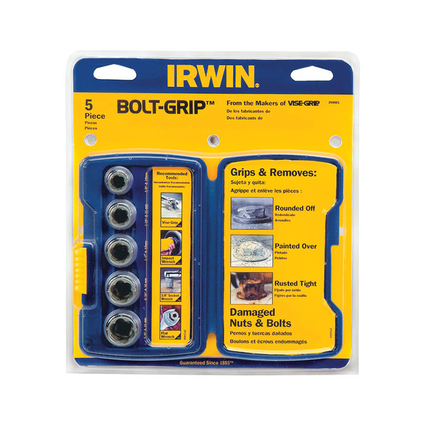 Irwin BOLT GRIP 5PC BASE SET 394001